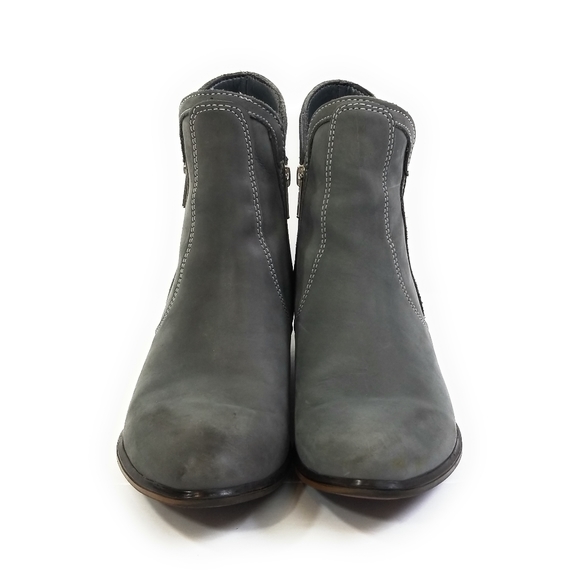 Steve Madden 'Zipstr' Ankle Bootie in Gray Double Zip Closure Womens Size 7 - Picture 7 of 7